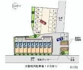 ★手数料０円★稲城市矢野口　月極駐車場（LP）